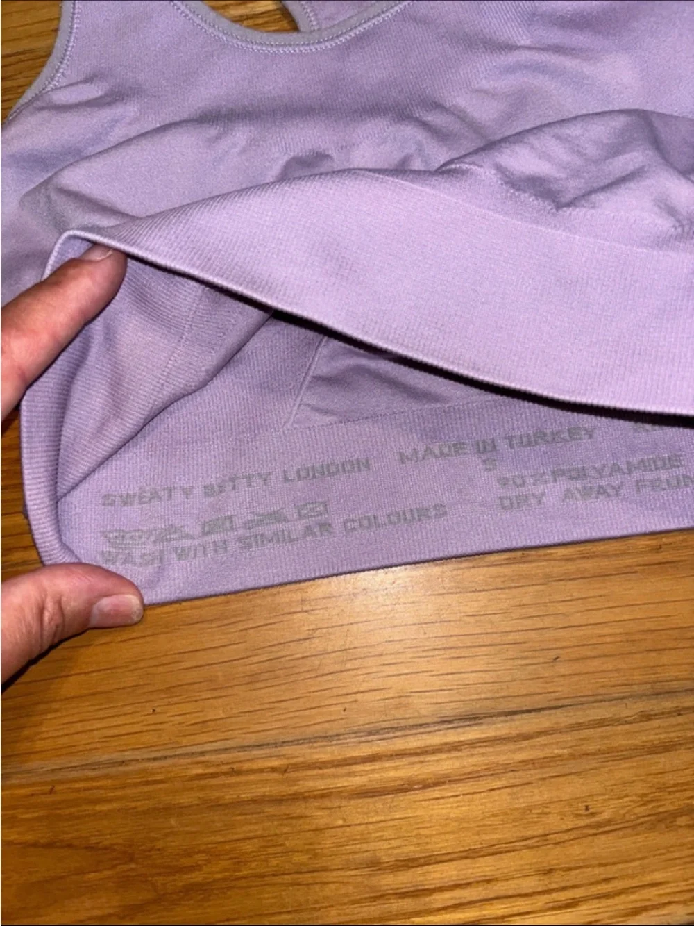 Sweaty Betty soft lilac